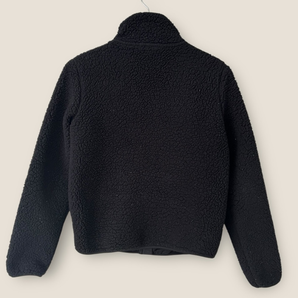 Joe Fresh Black Teddy Jacket with Zip Chest Pocket - Picture 4 of 6